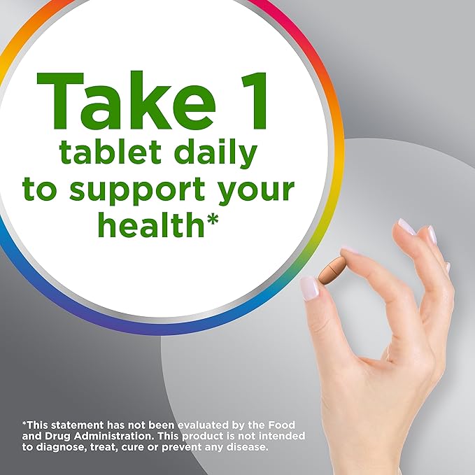 Centrum Silver Adult (80 Count) Multivitamin/Multimineral Supplement Tablet, Vitamin D3, Age 50+