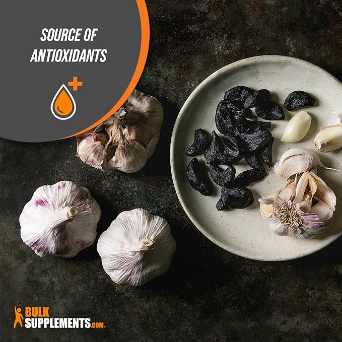 BulkSupplements.com Black Garlic Extract - Antioxidants Supplement - Blood Circulation Supplements - Garlic Supplements - Aged Garlic Extract - Black Garlic Supplement (5 Kilograms - 11 lbs)