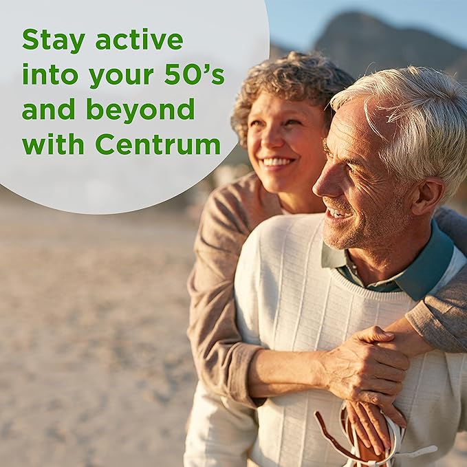 Centrum Silver Adult (80 Count) Multivitamin/Multimineral Supplement Tablet, Vitamin D3, Age 50+
