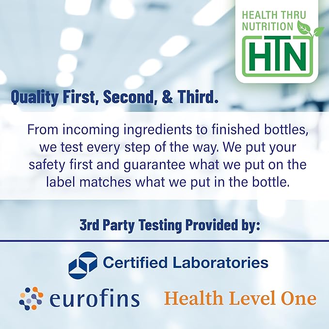Health Thru Nutrition Curcumin 650mg BCM-95 Curcugreen | Turmeric Curcumin Complex | High Absorption | Healthy Inflammation Response | Clinically Studied | 3rd Party Tested | Non-GMO (Pack of 60)