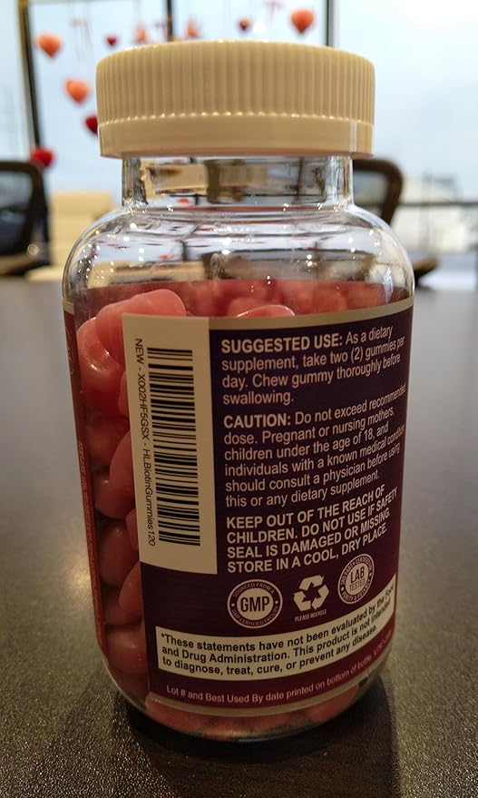 Hair Vitamins Gummy with Biotin 5000 mcg, Sugar-Free Hair Growth Support with Vitamins E & C, Non-GMO, Thicker, Stronger & Beautiful Hair, Skin & Nails, Hair Vitamin for Women & Men - 120 Gummies