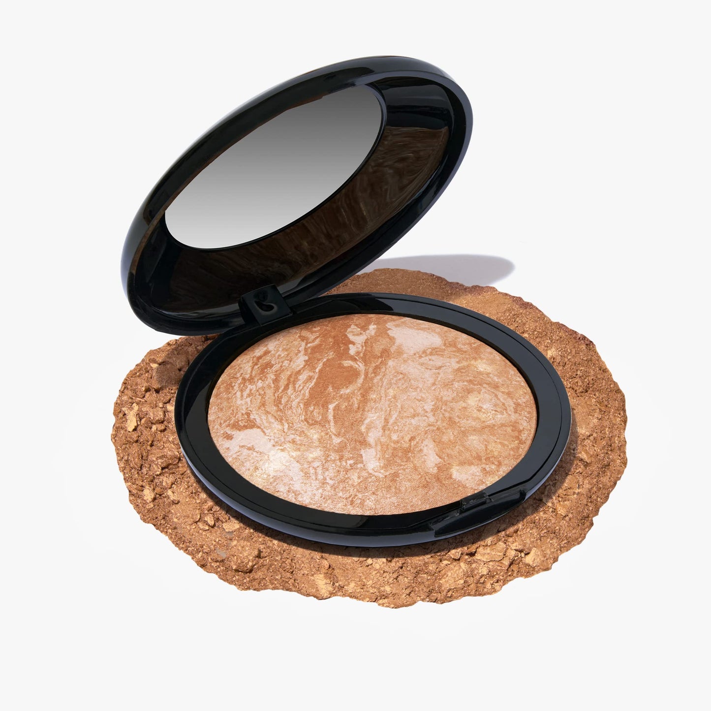 LAURA GELLER NEW YORK Baked Face and Body Frosting - Tahitian Ginger - Supersize 3 Oz - Illuminating Bronzer Powder - Weightless Creamy Texture - Apply Wet or Dry
