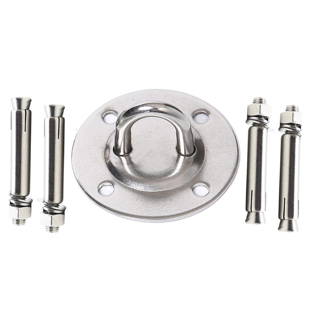 Cadorn Stainless Steel Ceiling & Wall Mount Bracket - Heavy - Duty Fixing for Aerial Yoga, Hammocks, Suspension Straps