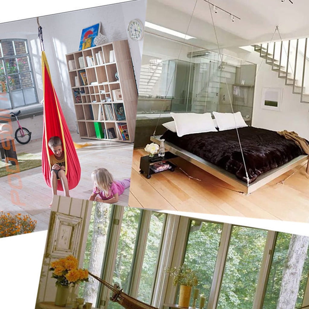 Cadorn Stainless Steel Ceiling & Wall Mount Bracket - Heavy - Duty Fixing for Aerial Yoga, Hammocks, Suspension Straps