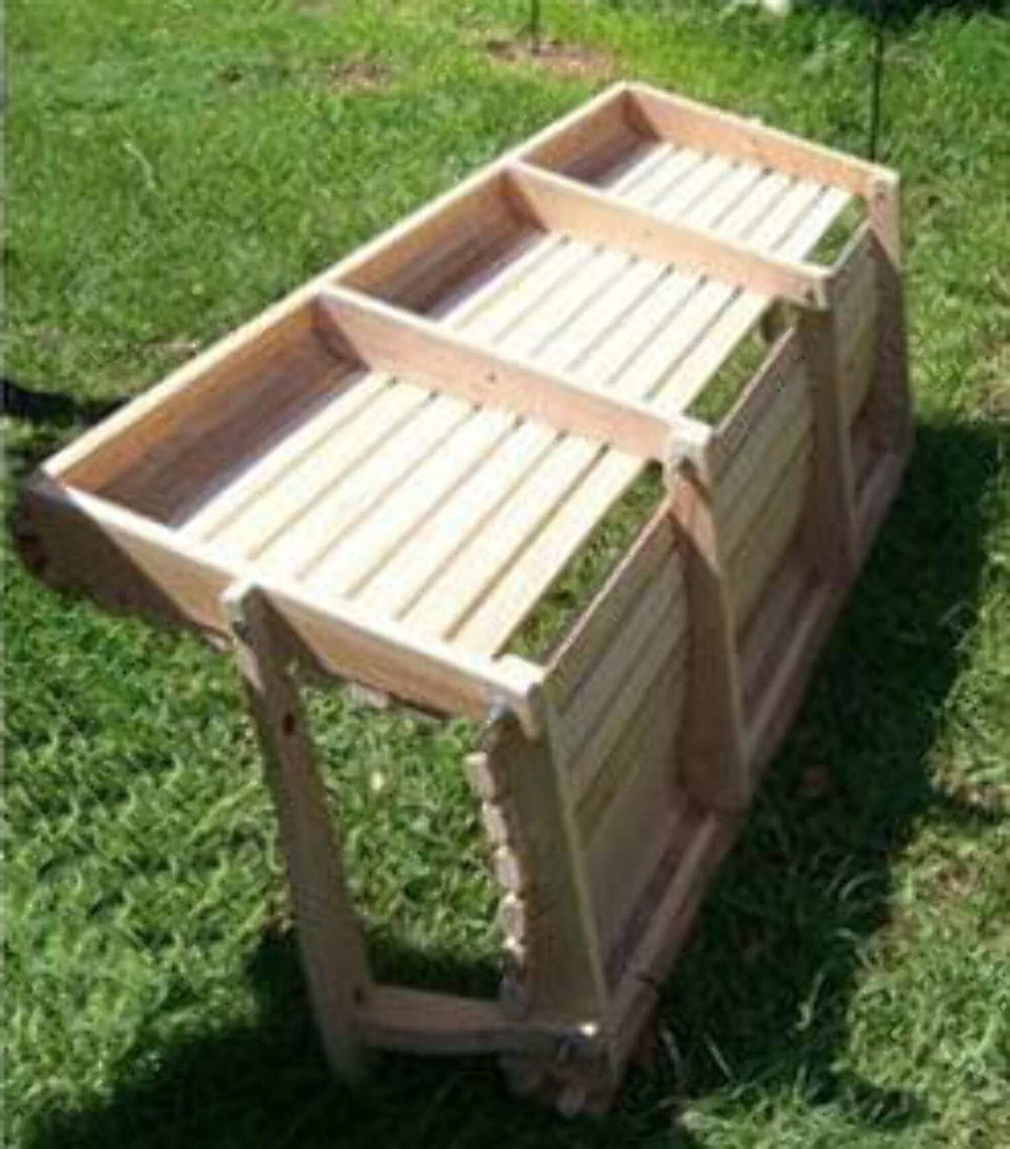 LA Swings Cypress Roll Back Porch Swing, 5 Foot, Unfinished