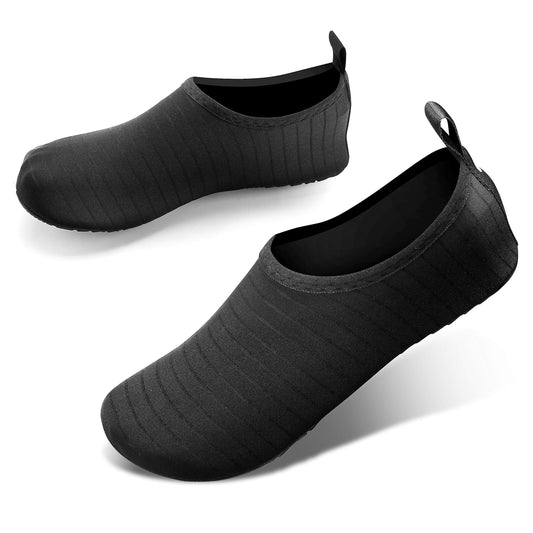 JOTO Water Shoes for Women Men Kids, Barefoot Quick-Dry Aqua Water Socks Slip-on Swim Beach Shoes for Cruise Ship Snorkeling Surfing Kayaking Beach Walking Yoga