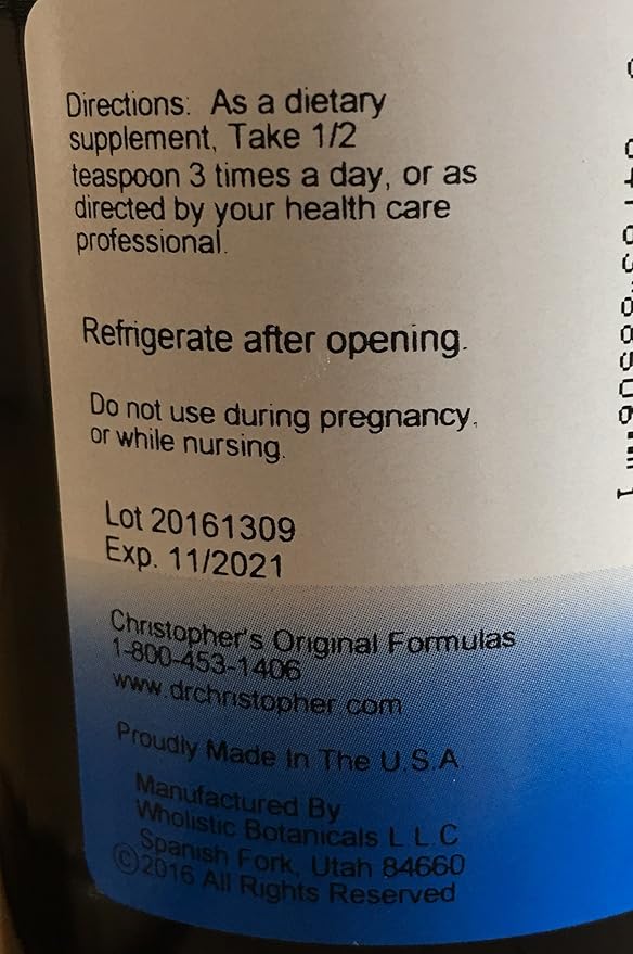 Christopher's Original Formulas Hawthorn Berry Heart Syrup - 16 fl oz | Natural Herbal Blend for General Wellness