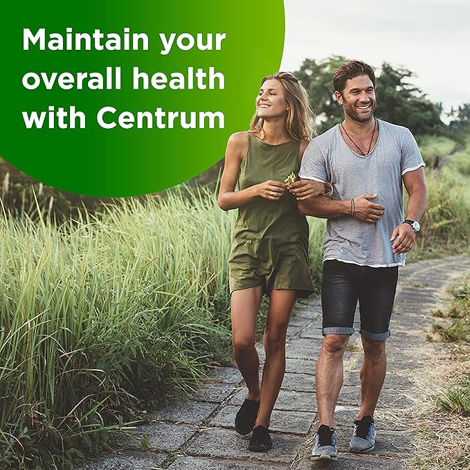 Centrum Adult Multivitamin/Multimineral Supplement with Antioxidants, Zinc, Vitamin D3 and B Vitamins, Gluten Free, Non-GMO Ingredients - 200 Count (Pack of 2)