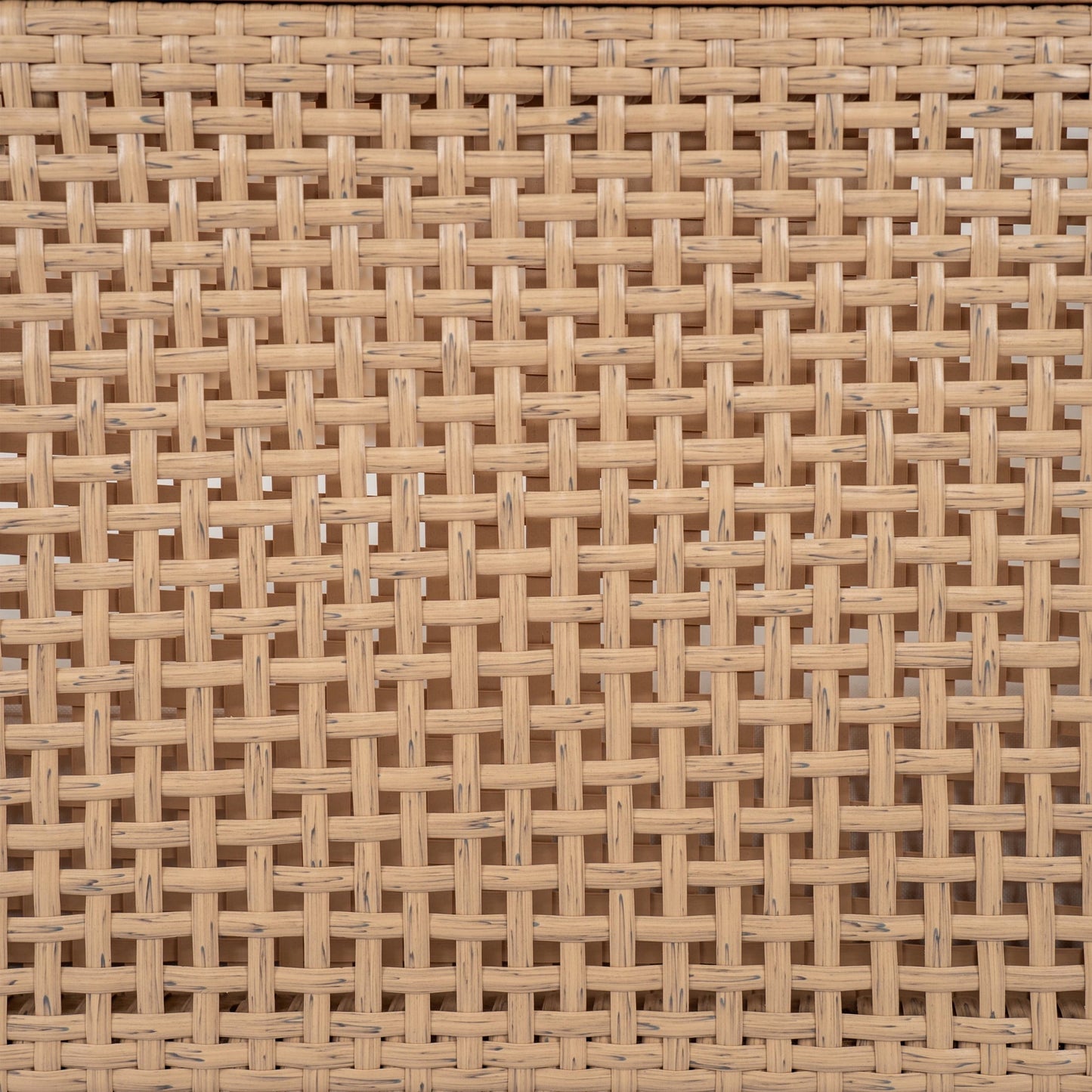 Christopher Knight Home Outdoor Wicker Lounge Chair, Patio Solid Wood Armchair with Cushion, Beige