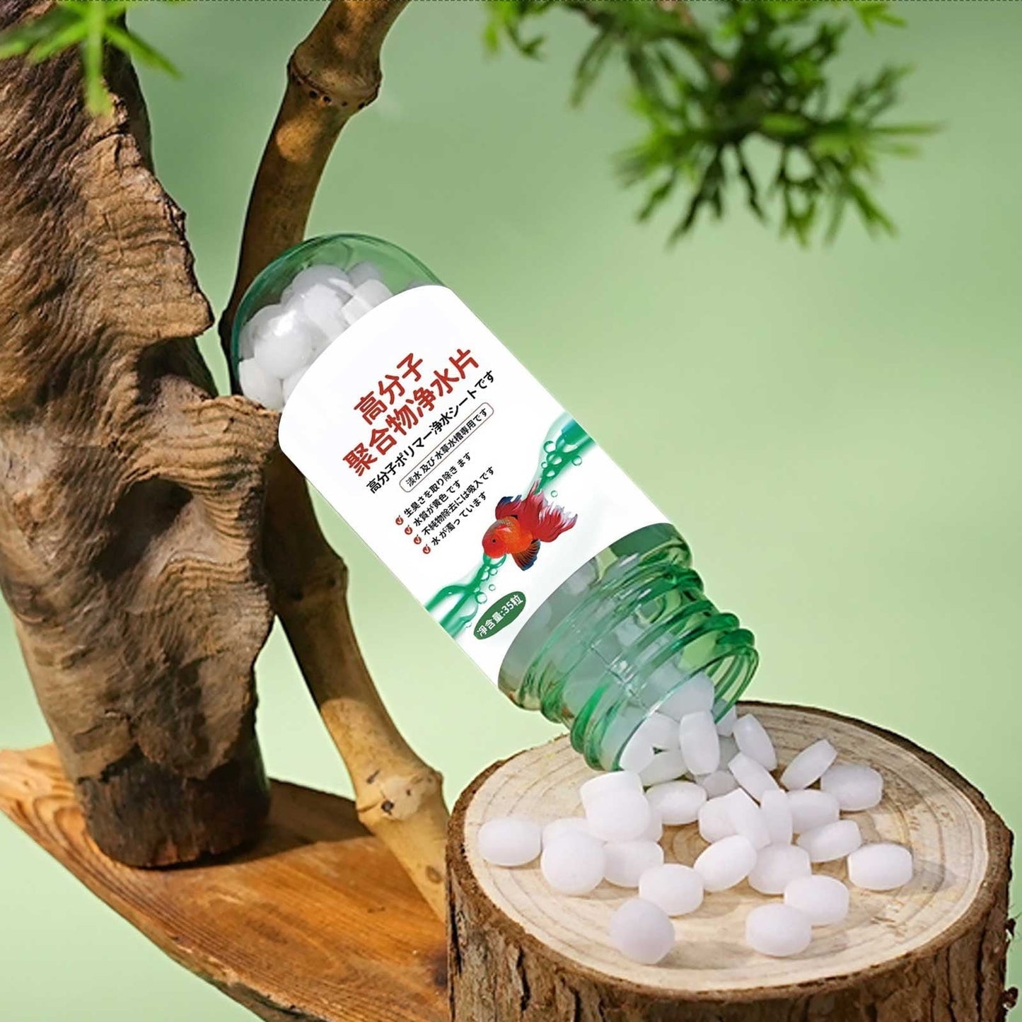 Kumdkd Aquarium Water Conditioner Tablets (3-Pack) - Fish Tank Water Purifier for Freshwater & Saltwater - Removes Chlorine, Heavy Metals & Cloudiness