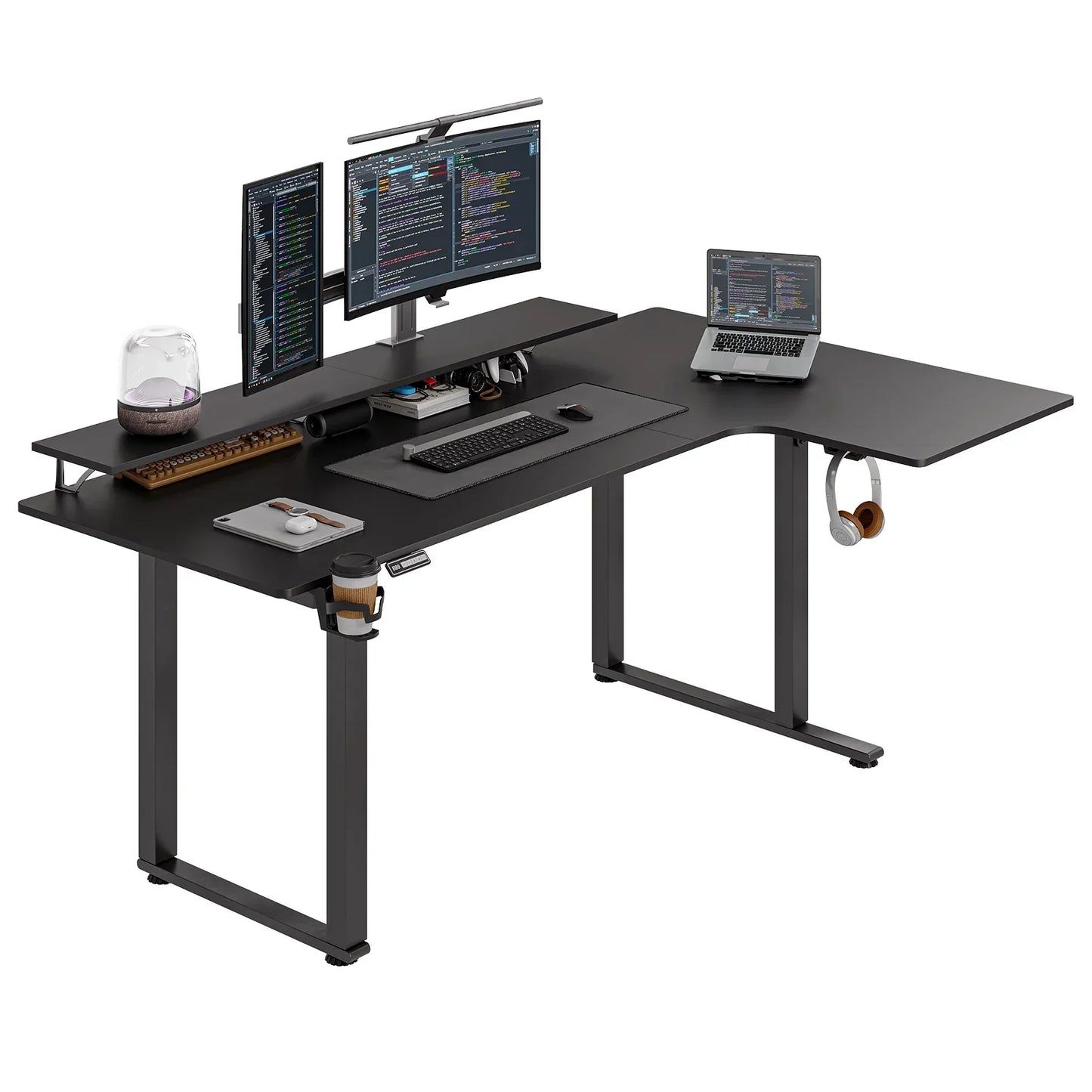 L Shaped Standing Office