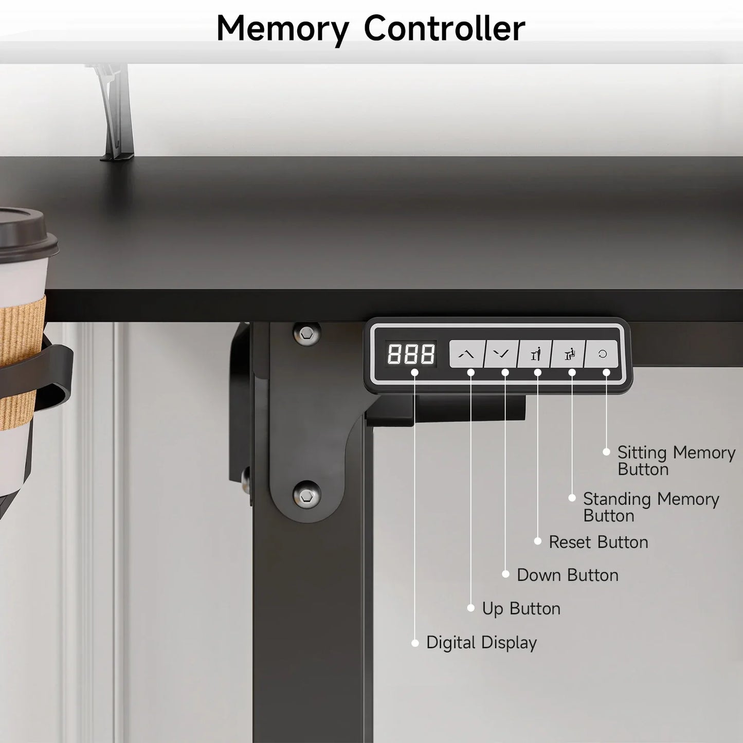 L Shaped Standing Office