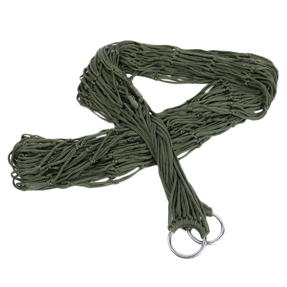 CIMAXIC Hammock Straps Nylon Green Thickened Single Hammock 1Set