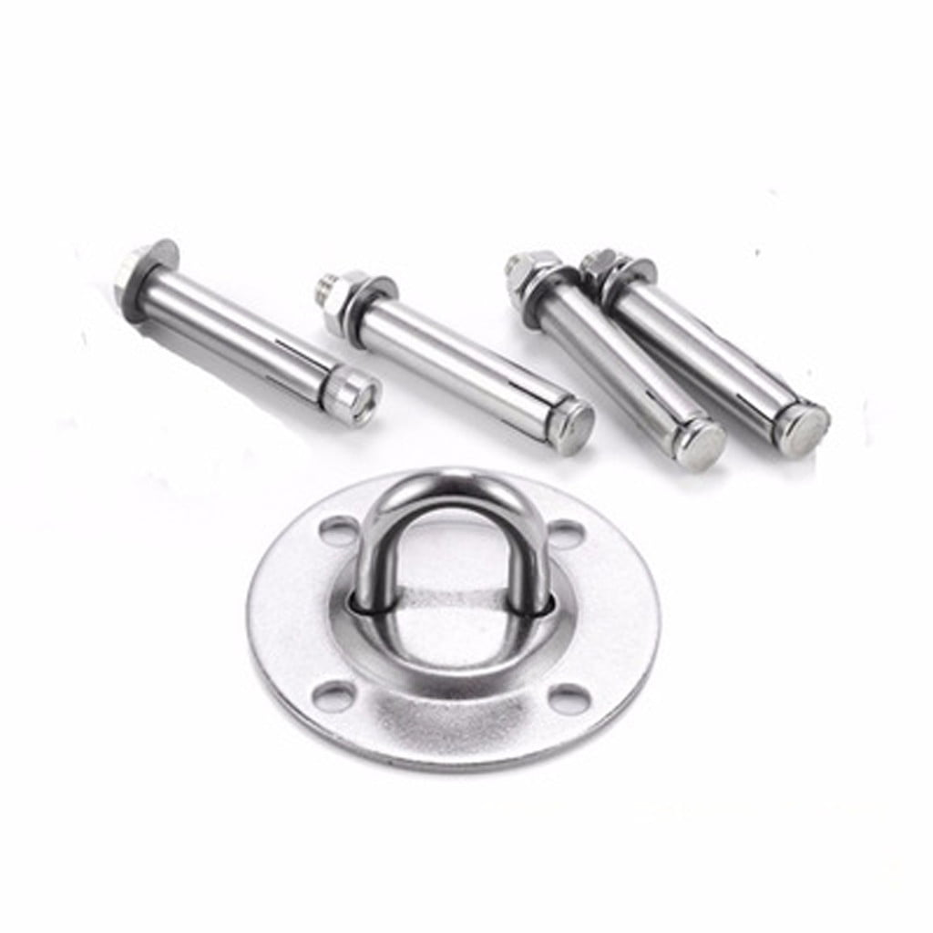 Cadorn Stainless Steel Ceiling & Wall Mount Bracket - Heavy - Duty Fixing for Aerial Yoga, Hammocks, Suspension Straps