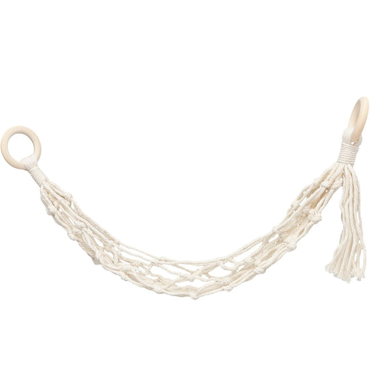 Clispeed Handwoven Fruit Hammock Cotton Minimalist Style for Homeowners 1Pack