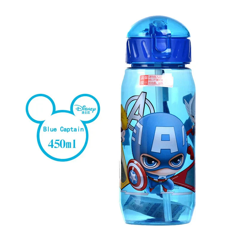 Kids BPA Free Water Bottle - Cartoon Sticker