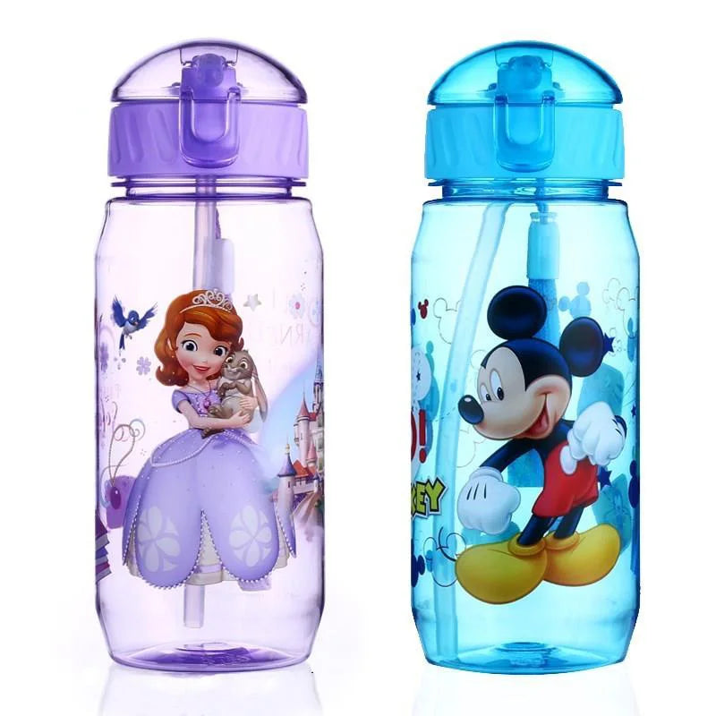 Kids BPA Free Water Bottle - Cartoon Sticker