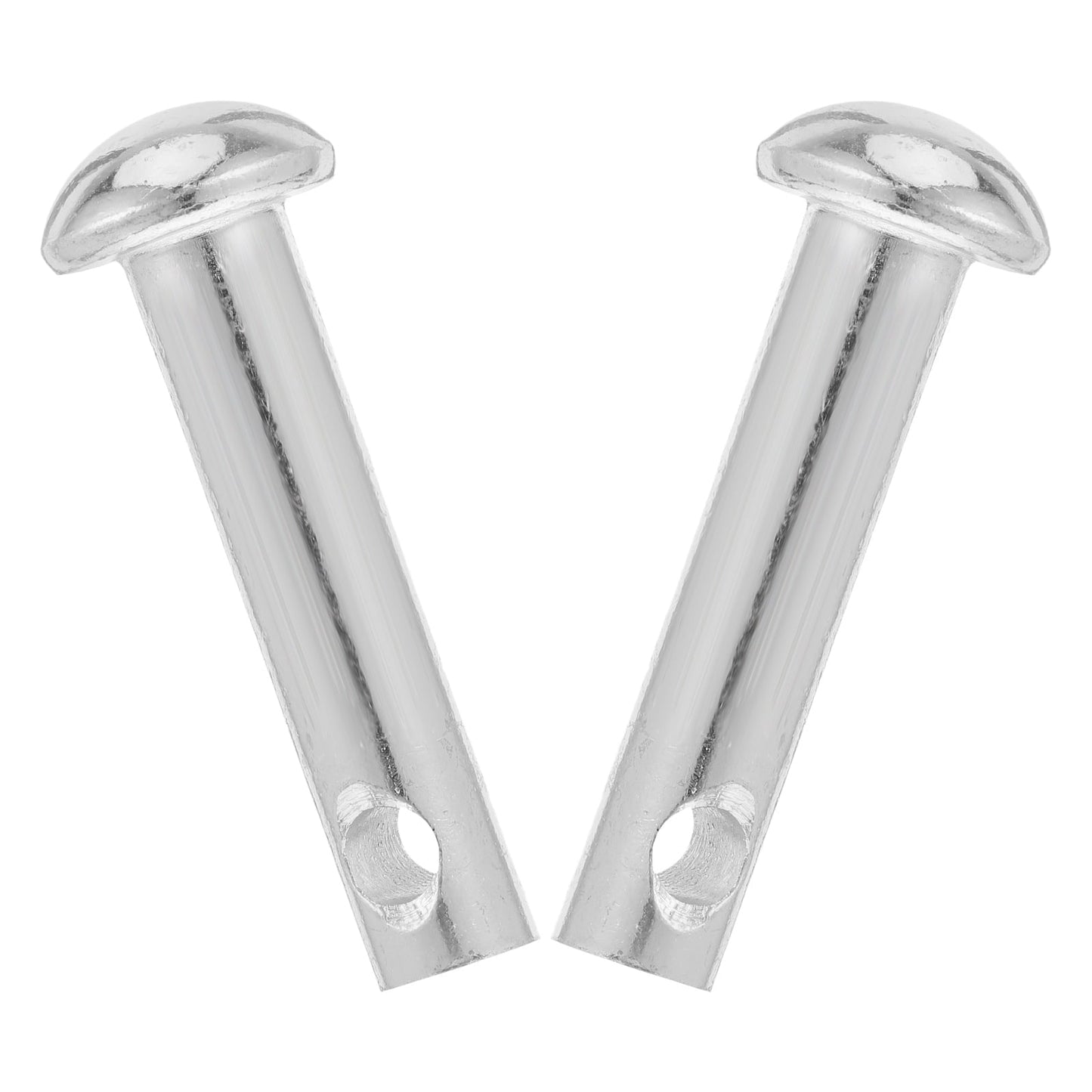 HOOWIFFY 2Pcs Iron Zinc Plated Cylindrical Hammock Chair Pin Replacement for Porch Swing 8.00X2.60X2.60CM