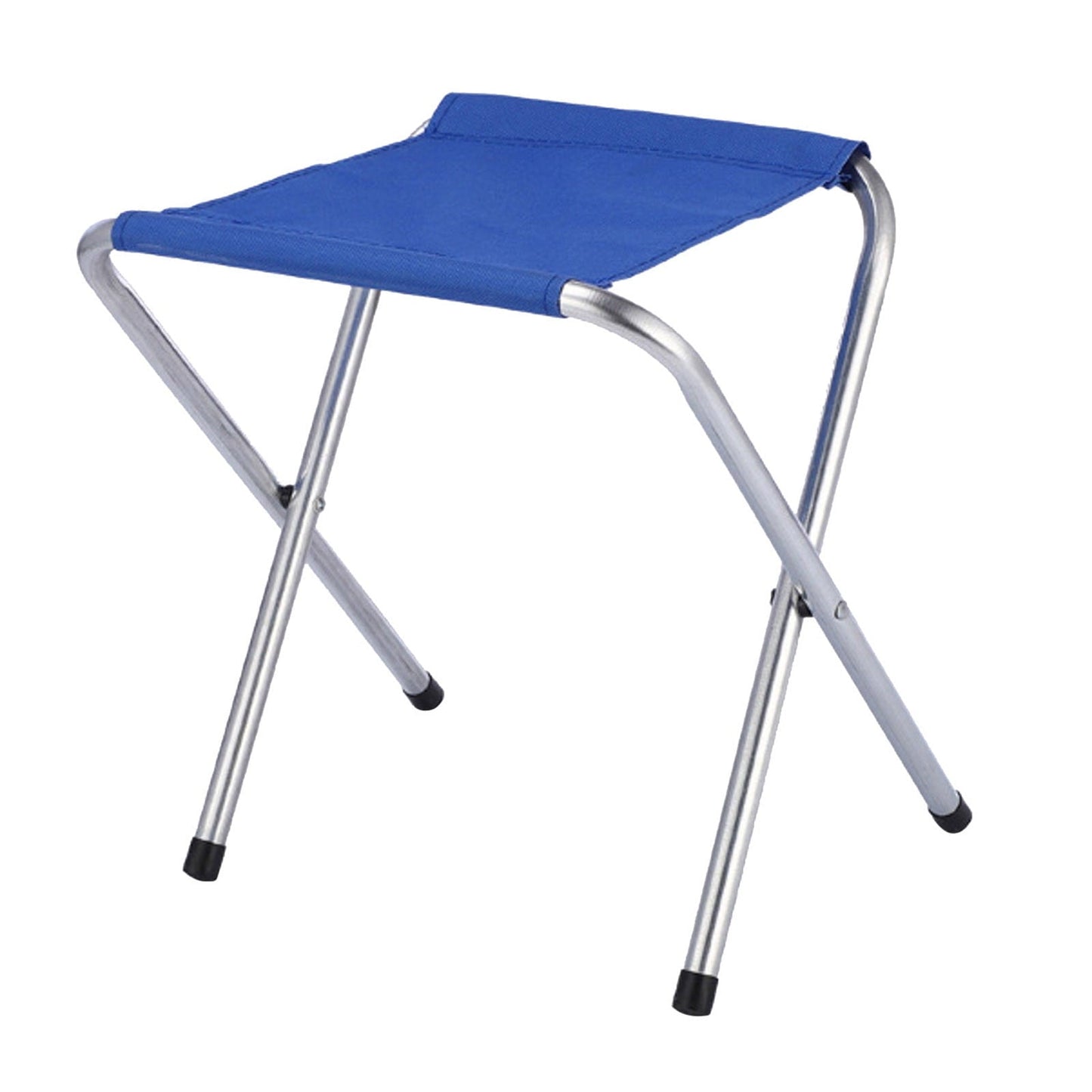 Heavy Duty Folding Camp Stool - 15 Inch Height, 300lbs Capacity, Portable - for Camping, Fishing, and Outdoor Events