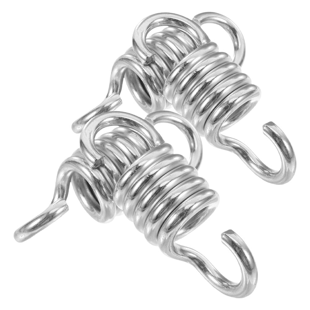 Homoyoyo 4pcs Hammock Spring Kit Stable Hanging Components for Patio Furniture Accessories