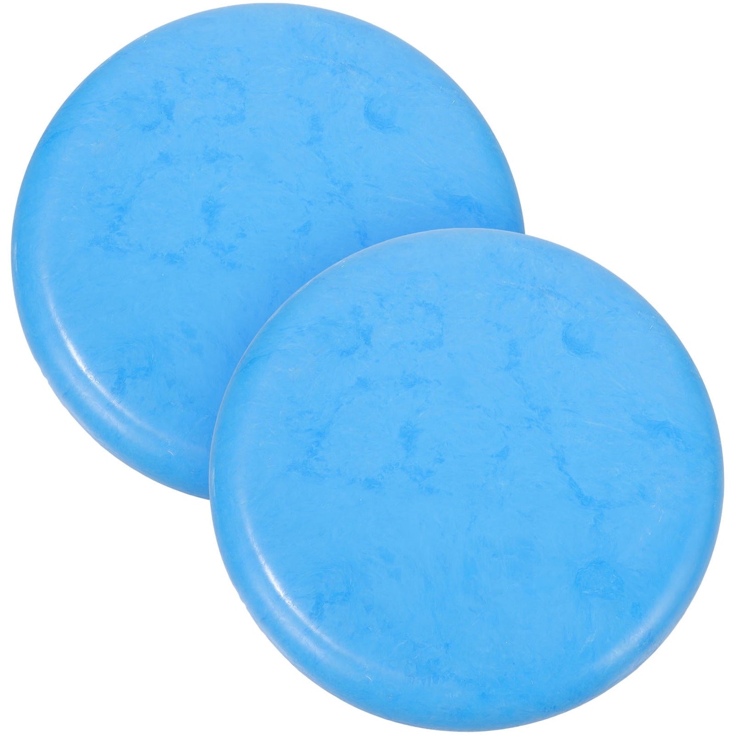 KALLORY 2 Set Round Plastic Stool Replacement Kit For Bar Stools For Restaurants Kitchens And Dining Areas