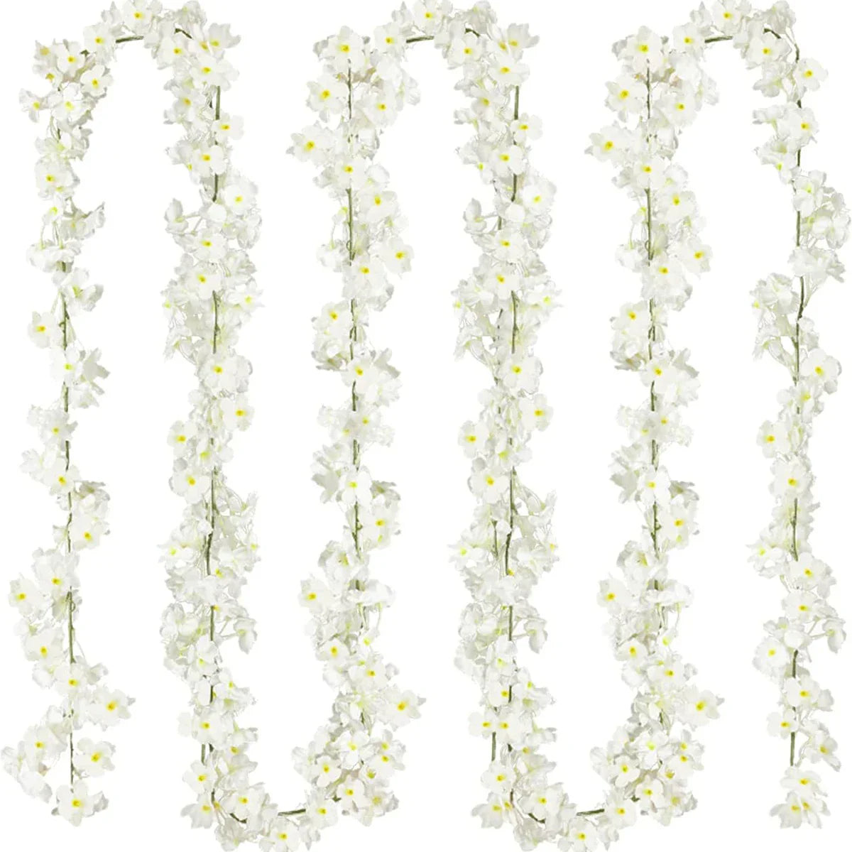 Artificial Sakura Flower Vine Décor