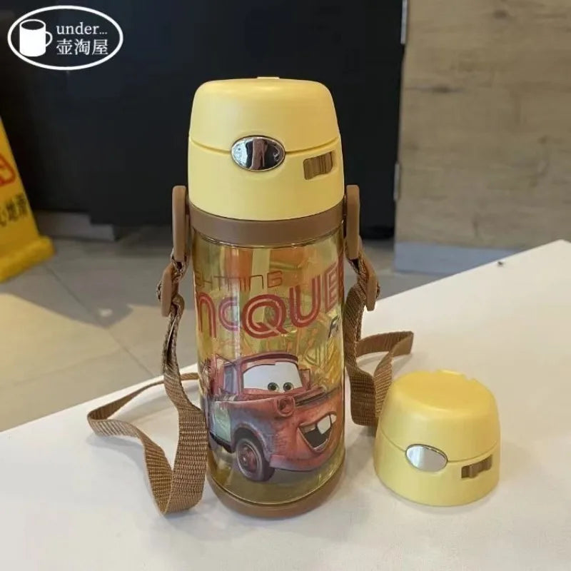 Kids Water Bottle Soft Mouth Straw