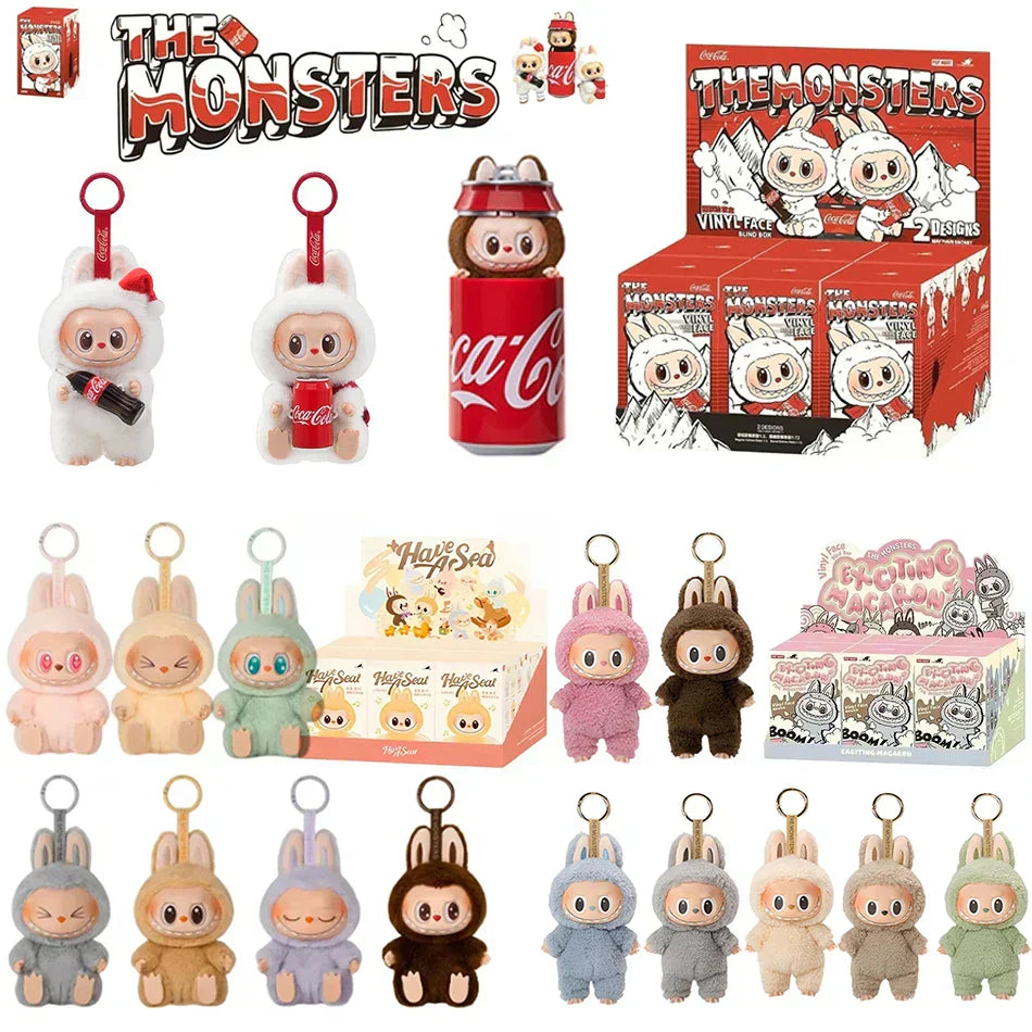 Hot The Monsters Labubu Vinyl Plush Doll Blind Box