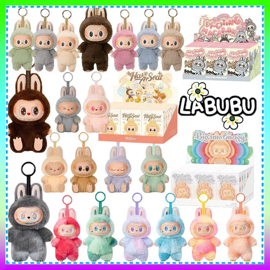Labubu V3 Monster Keychain Toy