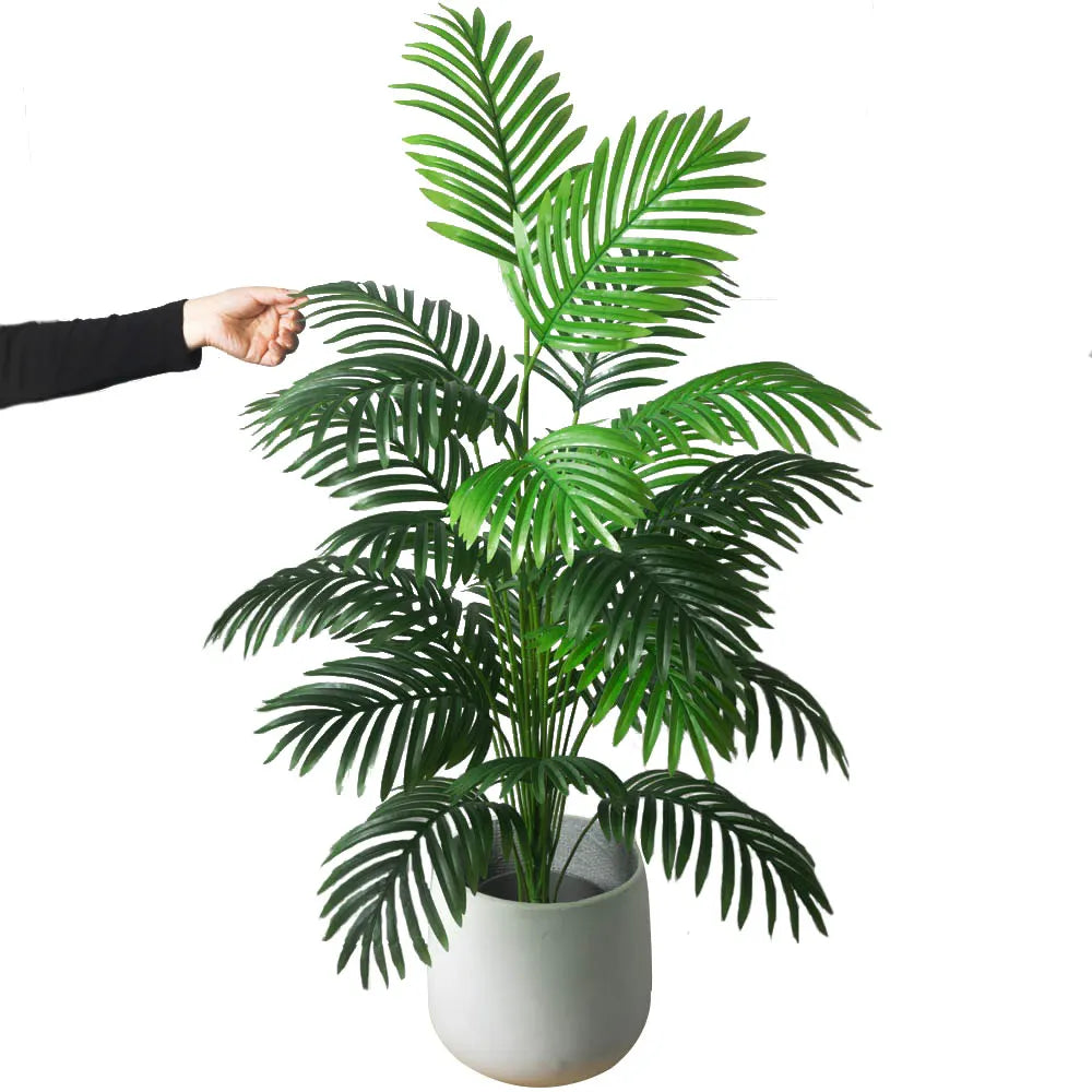 Large Artificial Palm Tree – Tropical Home Decor