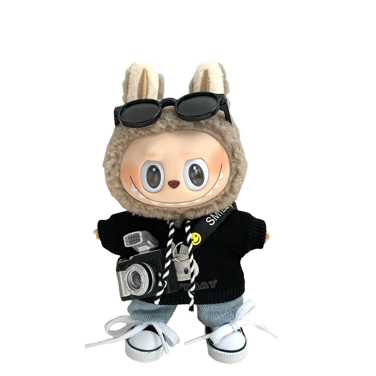 Labubu Doll Clothes: Overalls, Pants & Skirts