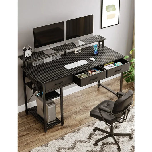 Home Office Desk with Power Outlets