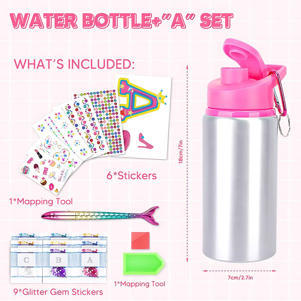 Kids Water Bottle gift Set for Girls