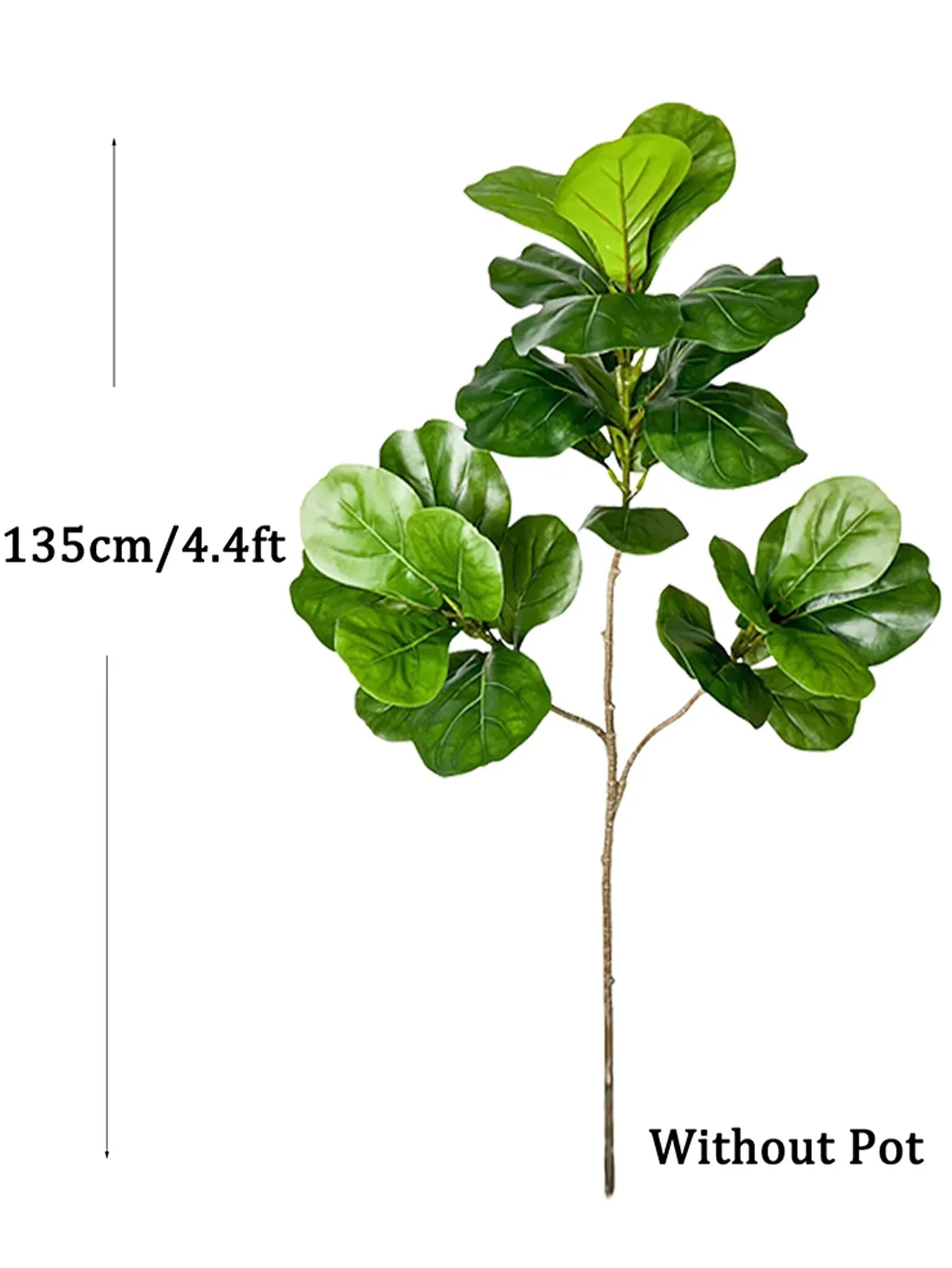 Large Artificial Ficus Tree Decor