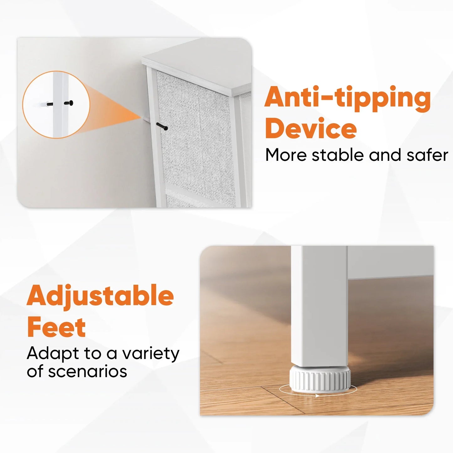 Children's Dresser with 8 Drawers