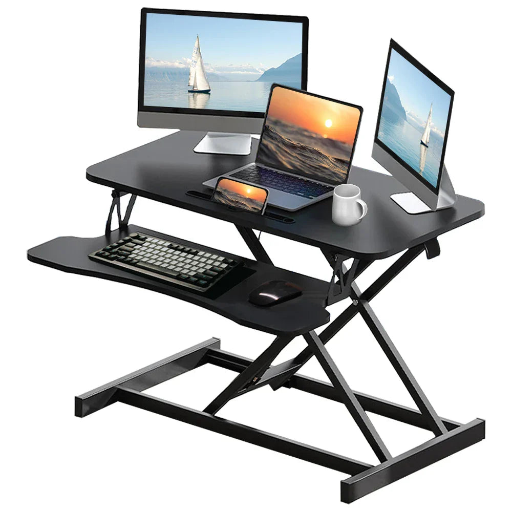 Height Adjustable Desk Converter 32 Inch