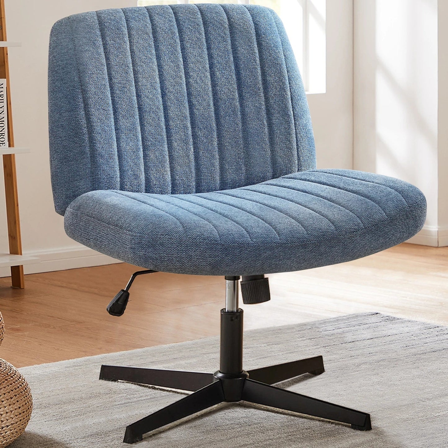 JHK Cross-Legged Swivel Office Chair