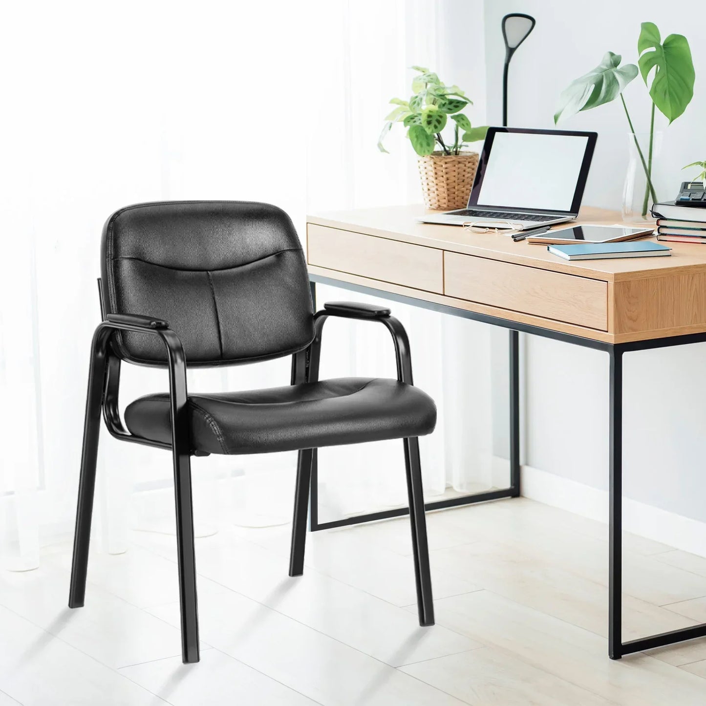 JHK PU Leather Guest Chair