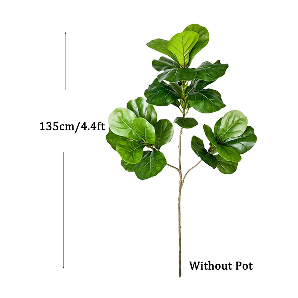 Large Artificial Ficus Tree Decor