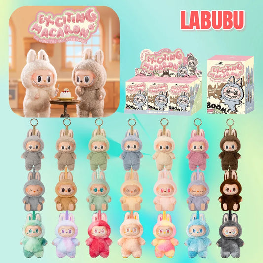 Labubu V1–V3 Macaron Pendant Doll