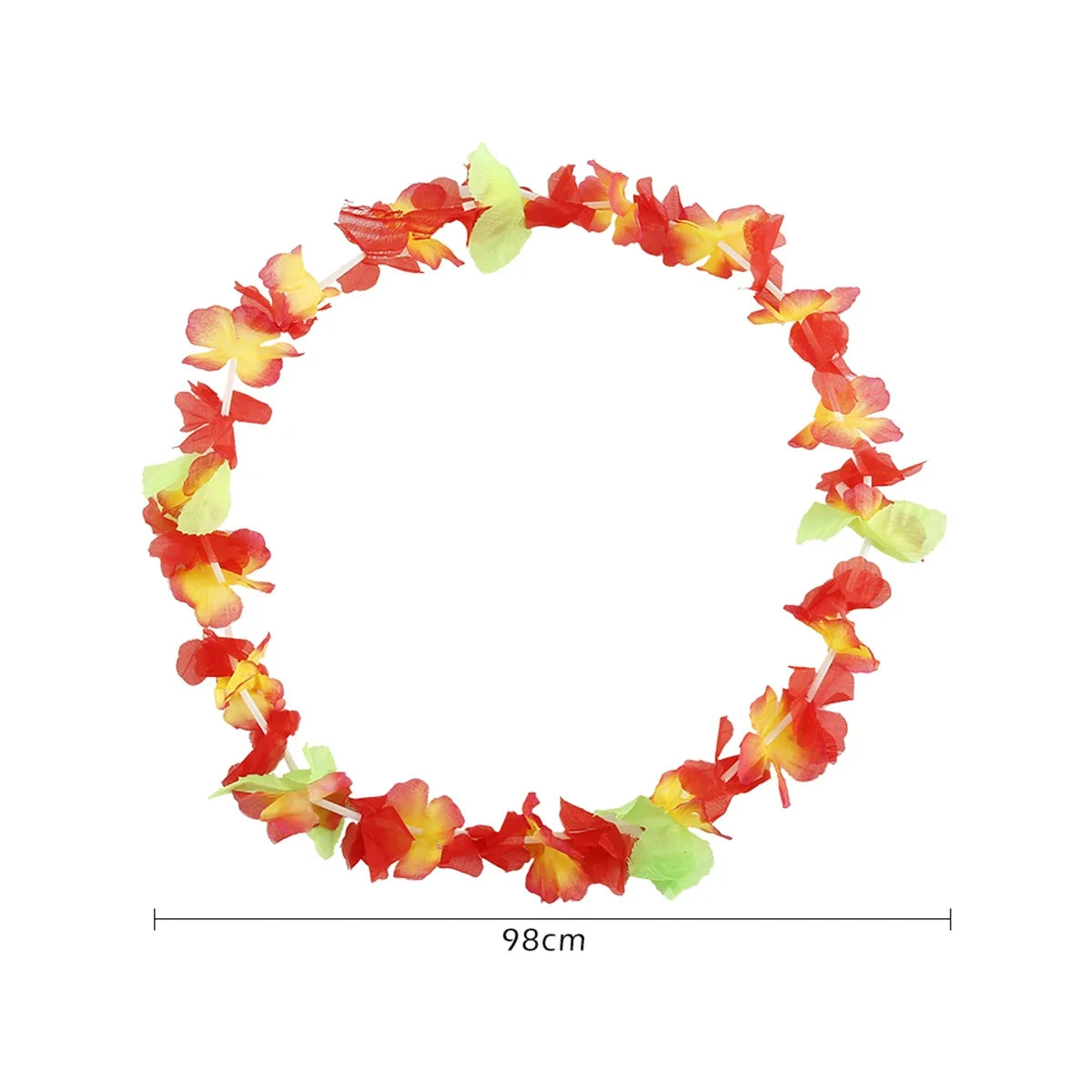 50/100PCS Hawaiian Flower Leis Garland