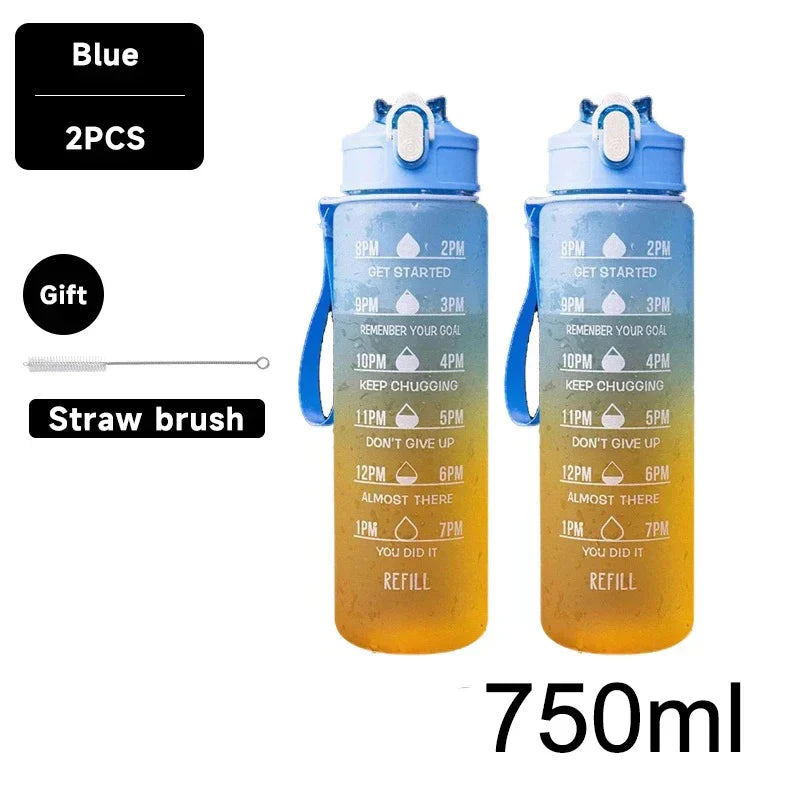 Colorful Plastic Water Bottle For Gym