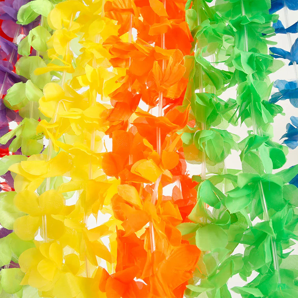 50/100PCS Hawaiian Flower Leis Garland