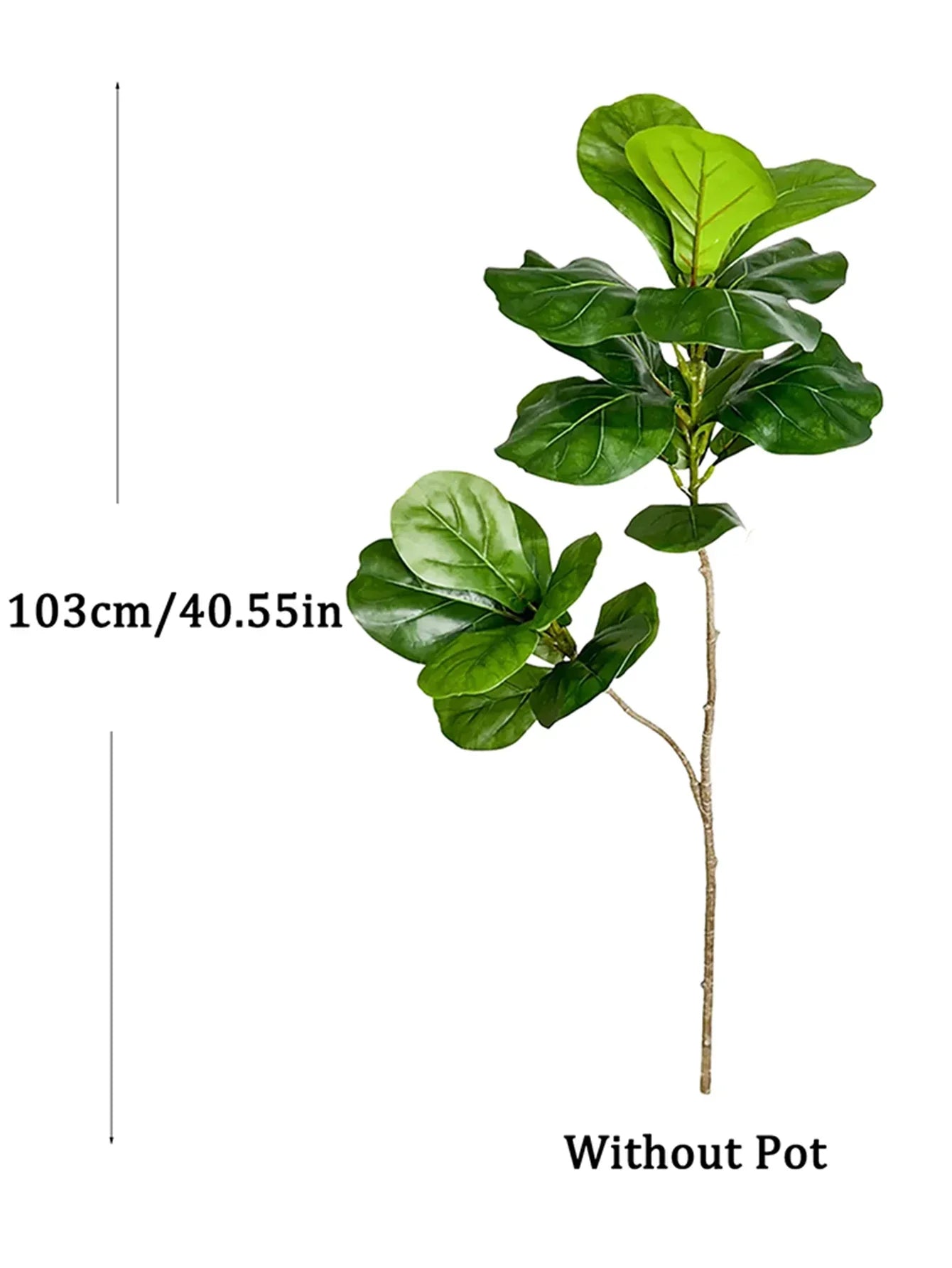 Large Artificial Ficus Tree Decor