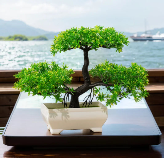 Artificial Bonsai Tree Table Décor