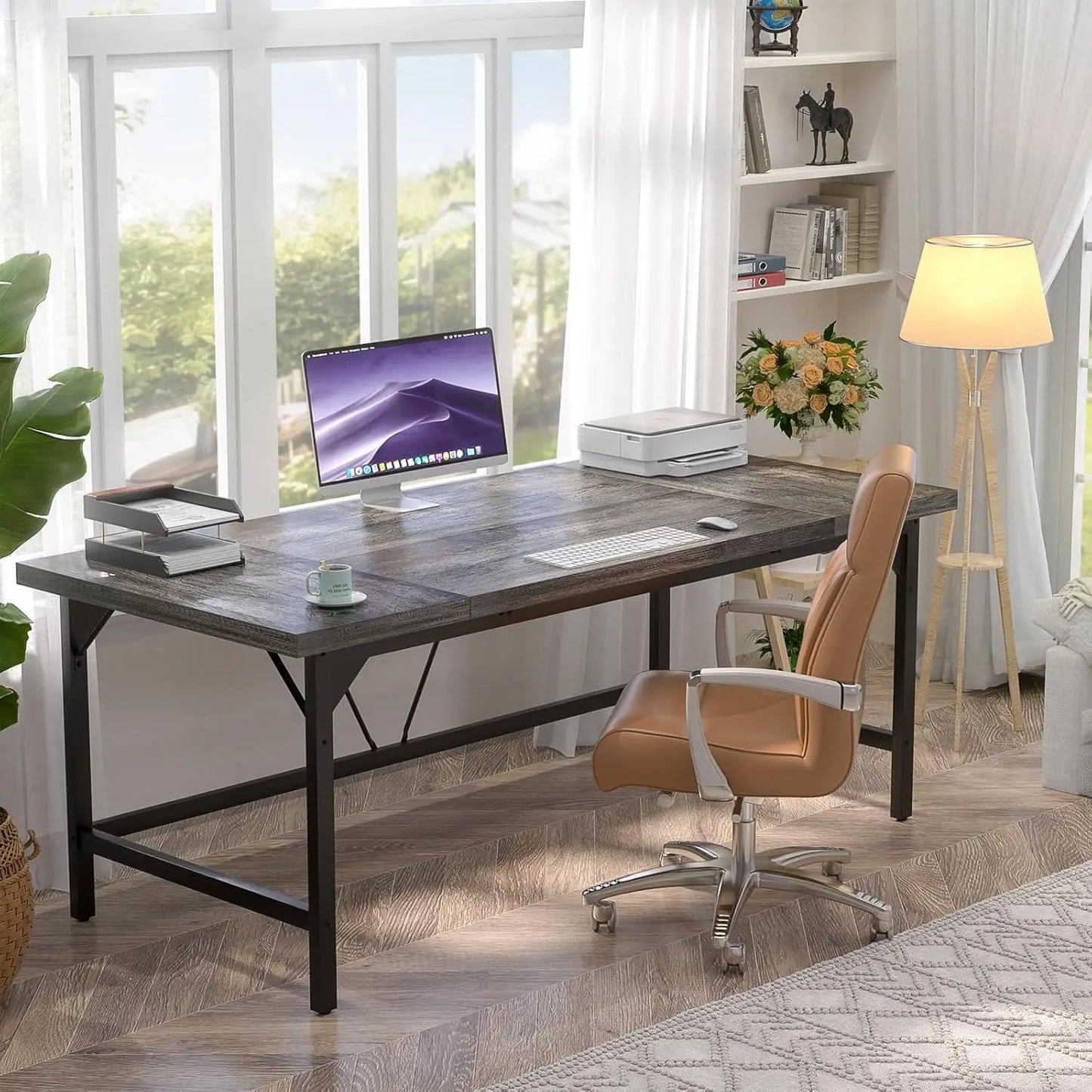 Large Extra Long 2-Person Desk