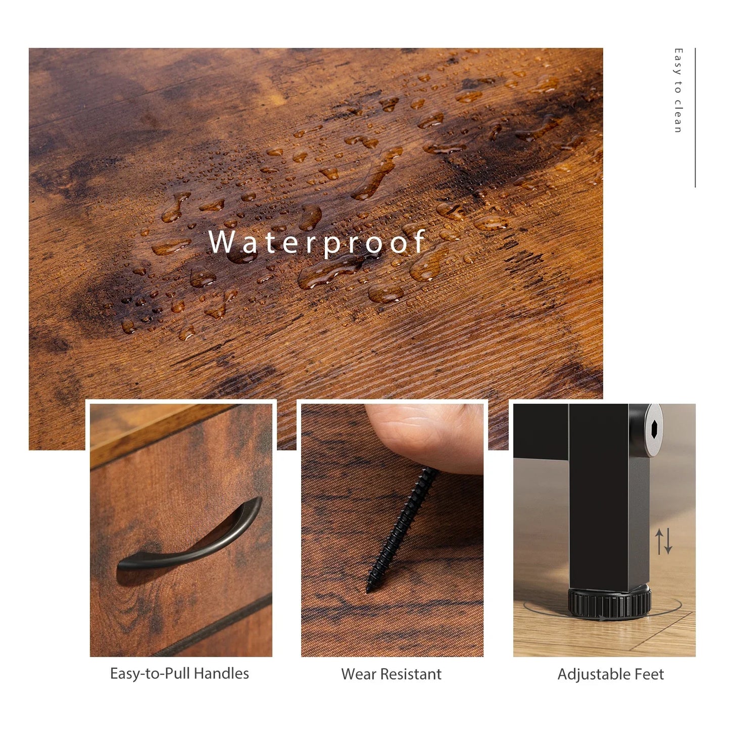 JHK Bedroom Storage Cabinet