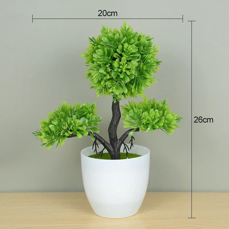 Artificial Bonsai Tree Potted Ornament
