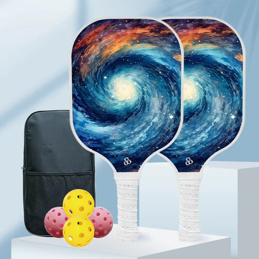 Carbon Fiber Pickleball Paddle Set