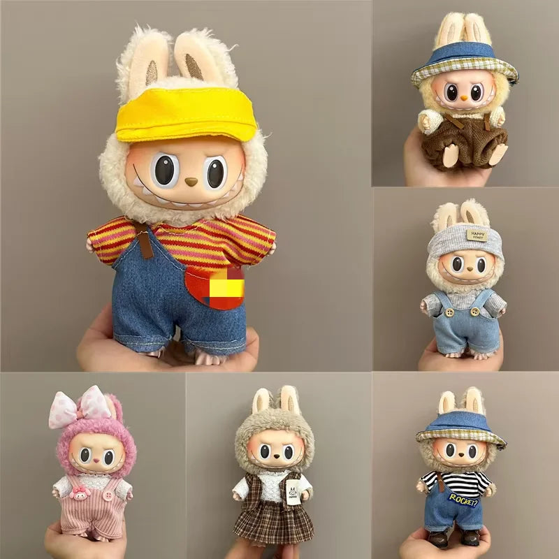 Labubus Plush Doll Clothes Set